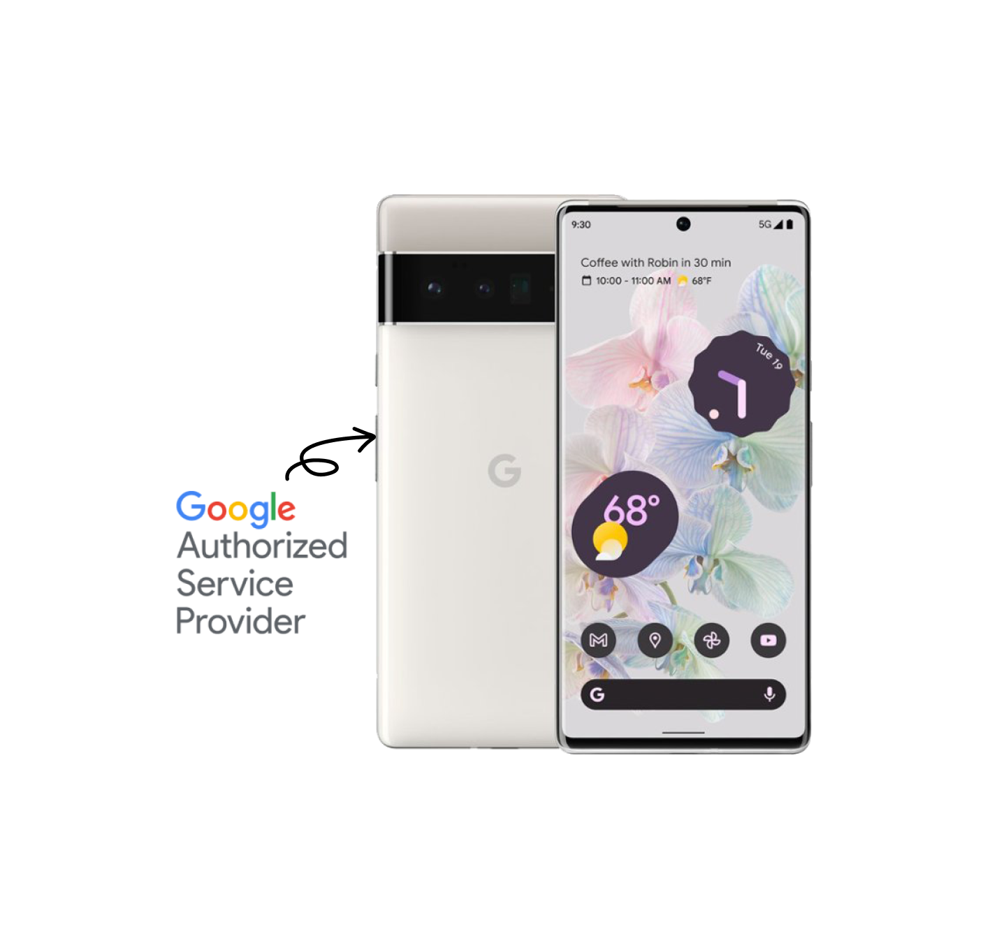 Google Repair: Professional Screen, Battery| Free Fusion