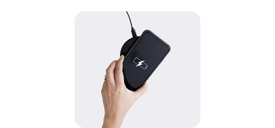 phone with a dead battery