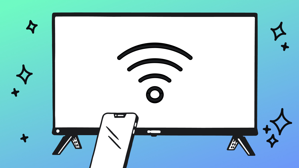 Illustration of Roku connected to Wi-Fi without remote.jpg