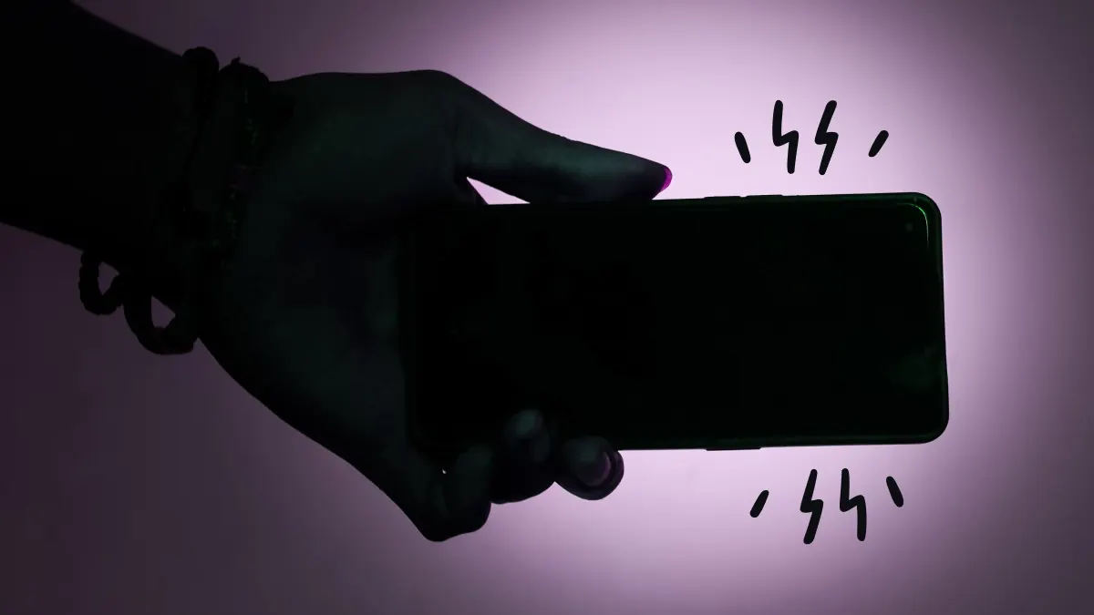 image depicting iPhone flashlight