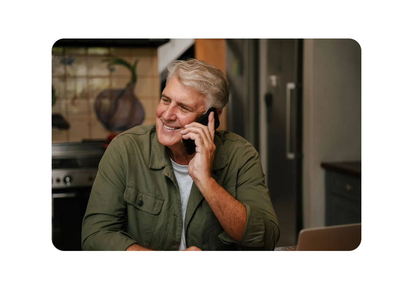 Man on phone - Hero Size