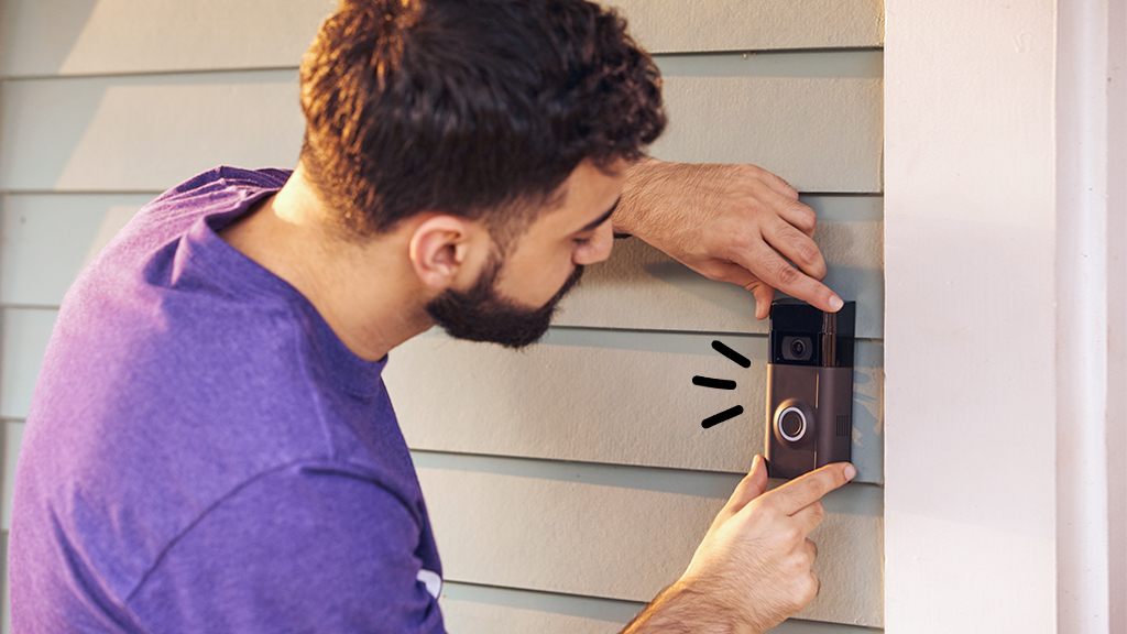 Man troubleshooting why Ring doorbell keeps going offline
