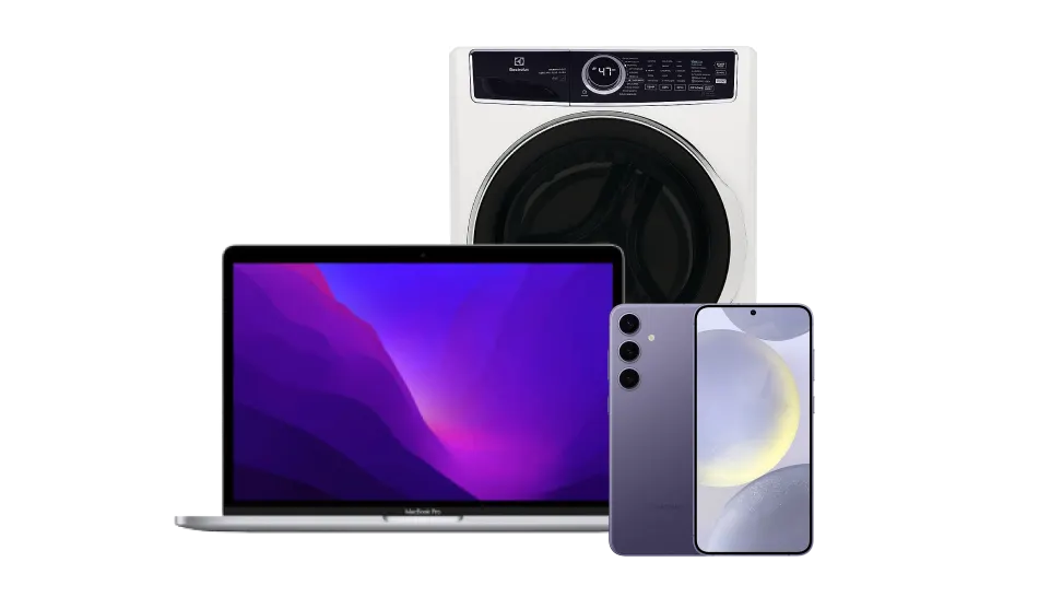 Devices sitting together
