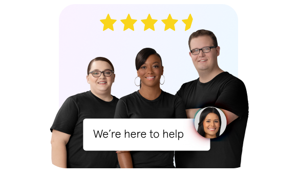 Employees with a 4.5 star rating