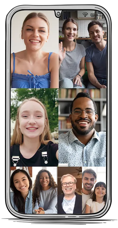 Video chat app 8 people Google Duo