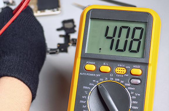 Multimeter resistance reading less than 1