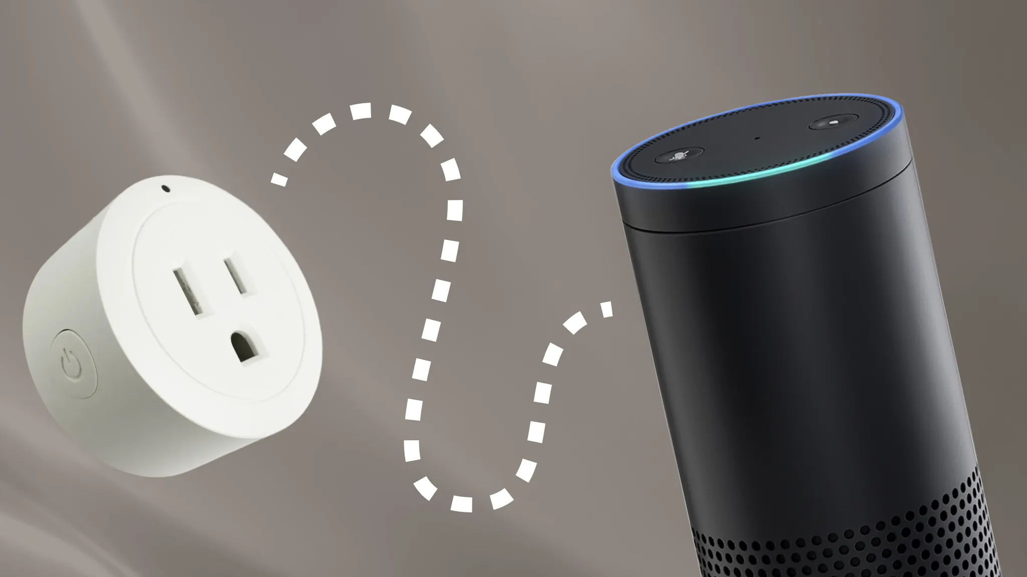 Smart plug connected to Alexa, illustrating how to pair and control devices using the Alexa app