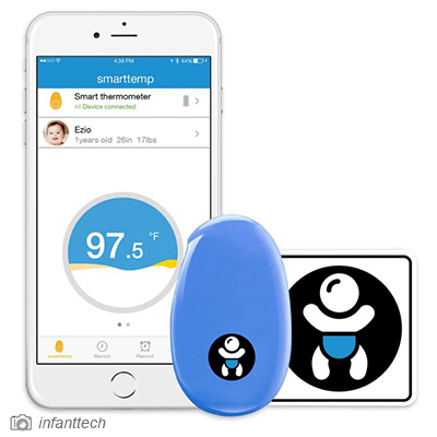 Infanttech Smarttemp Wearable Thermometer