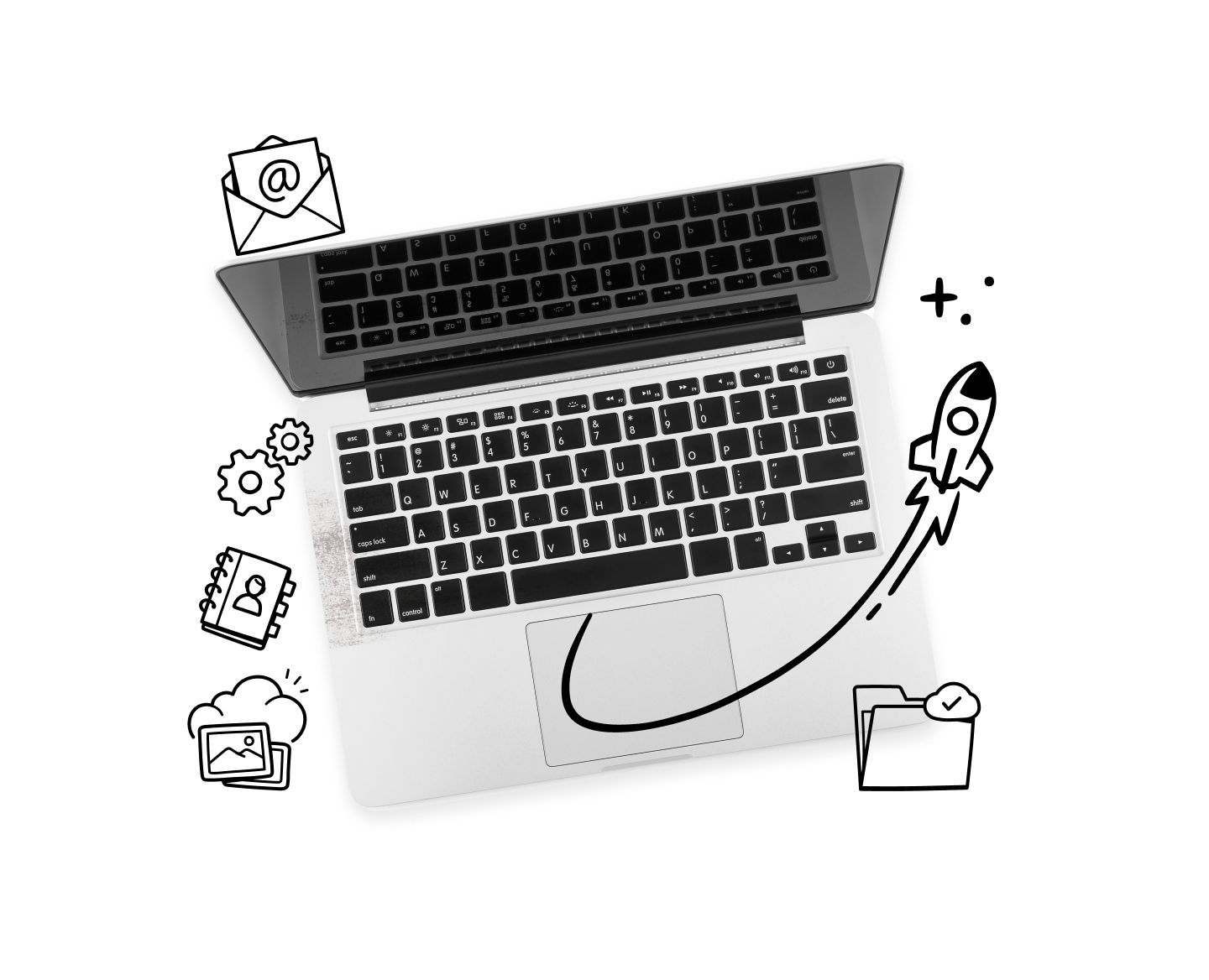 Data transfer laptop