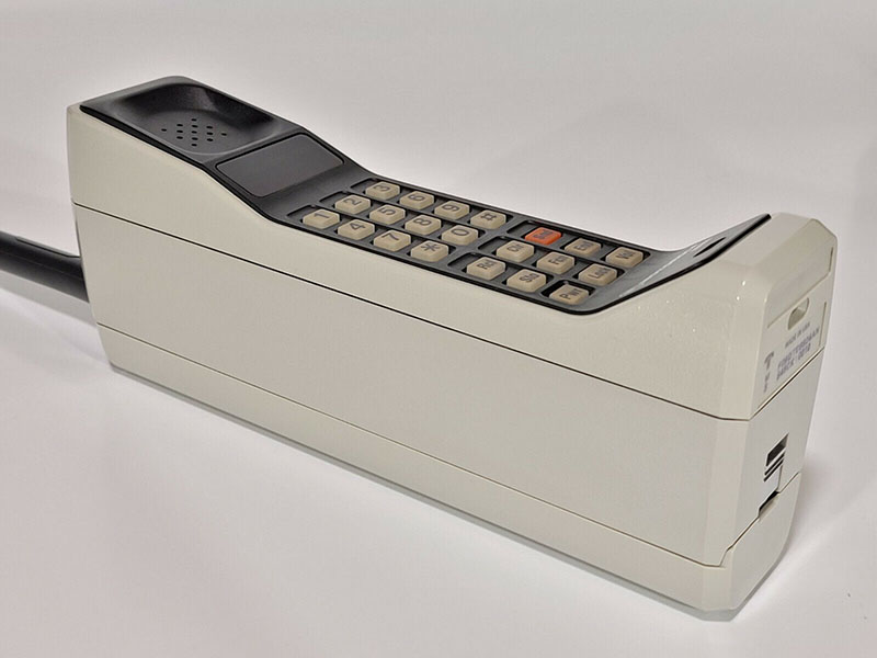A Motorola DynaTAC 8000X for sale on eBay.