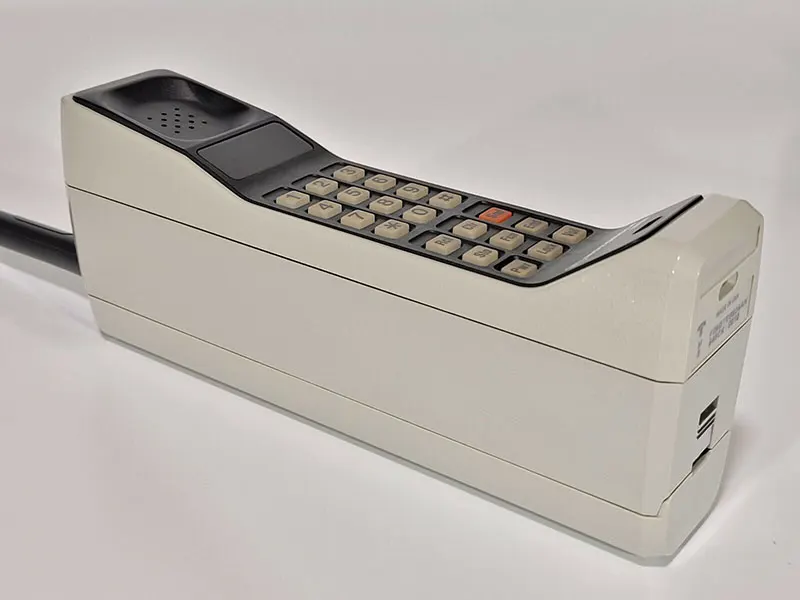 A Motorola DynaTAC 8000X for sale on eBay.