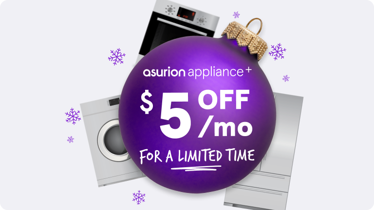 Asurion Appliance+. $5 off per month for a limited time.