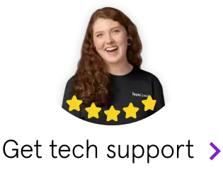 Get tech support button