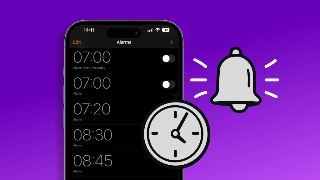 iPhone alarm not going off