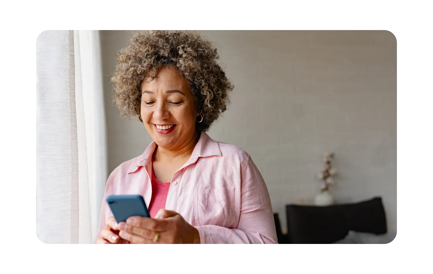 Woman on her phone