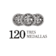 120 3 MEDALLAS