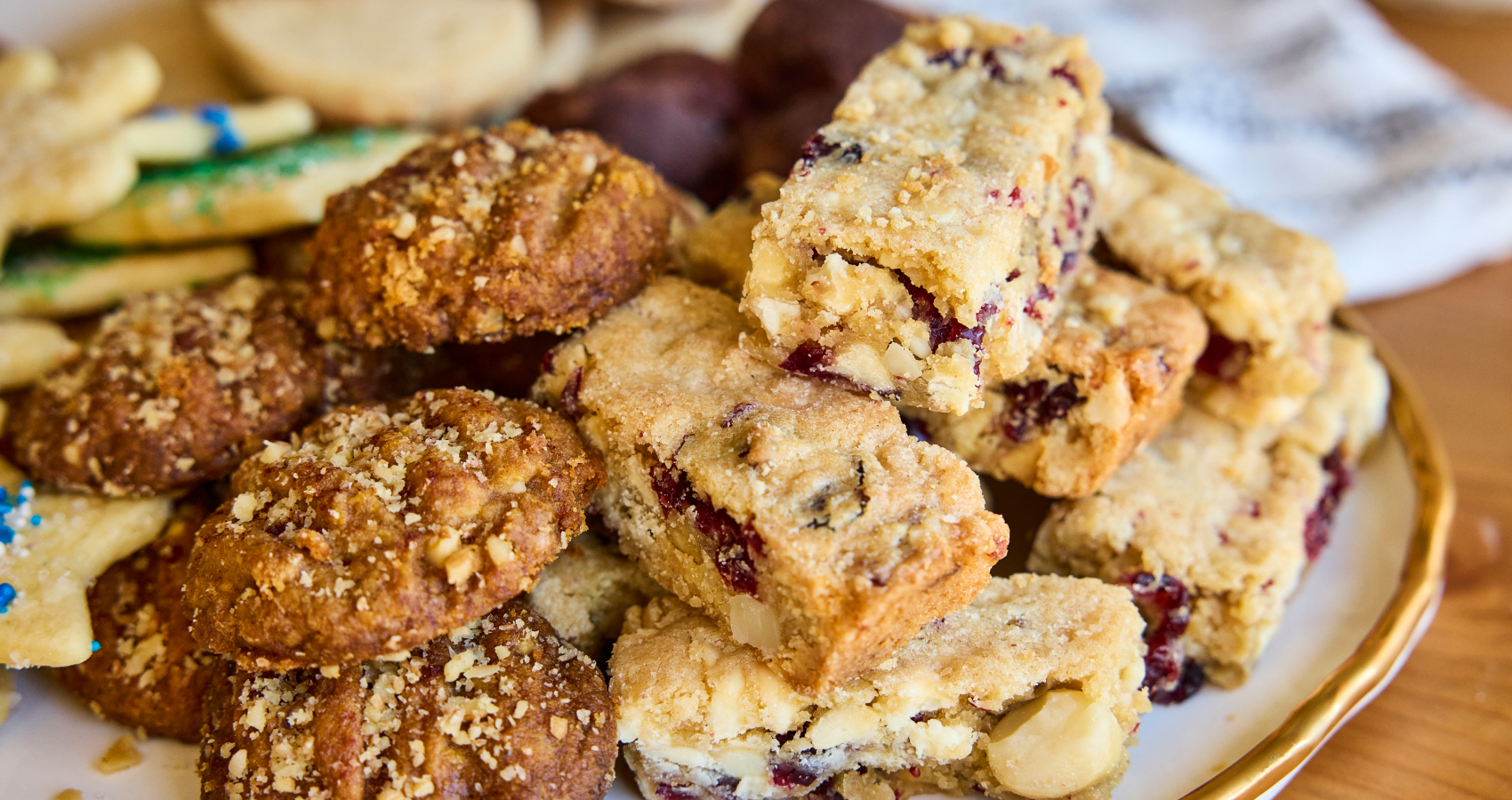 Cranberry Dream Bars
