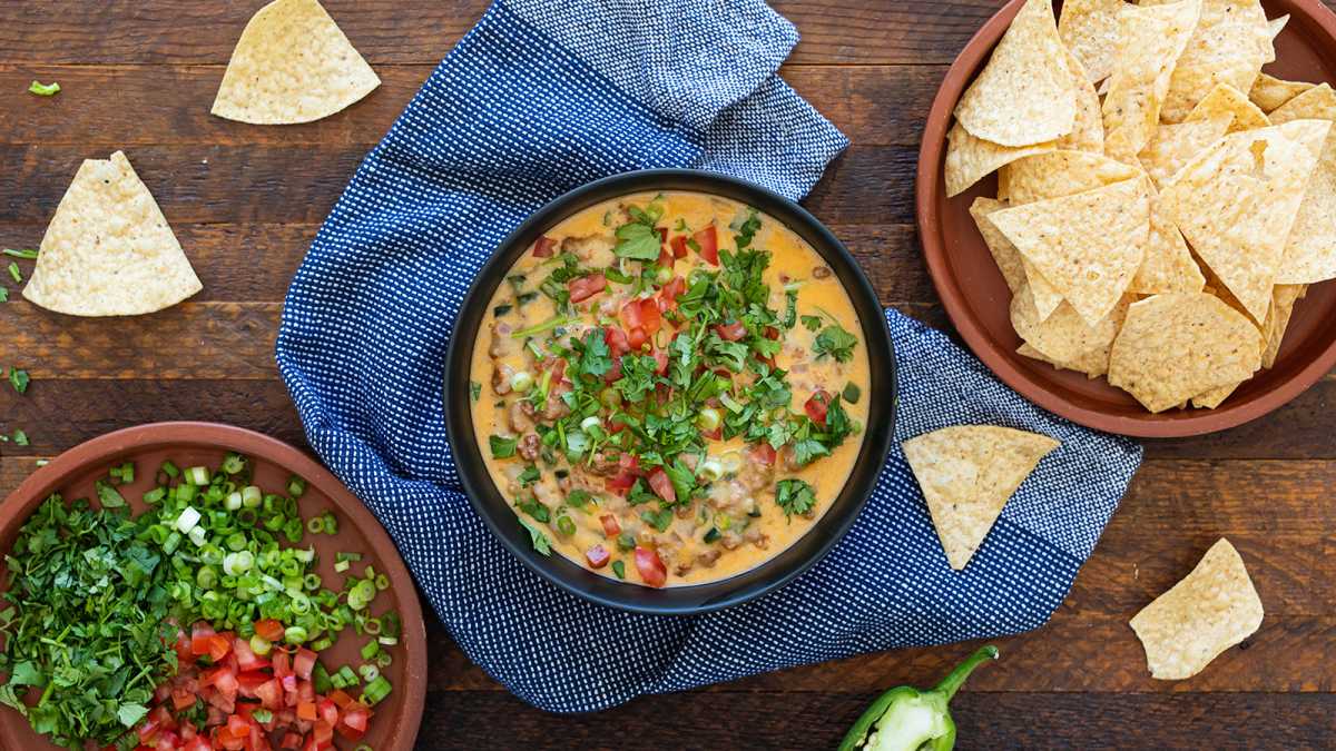 Chorizo Queso Dip