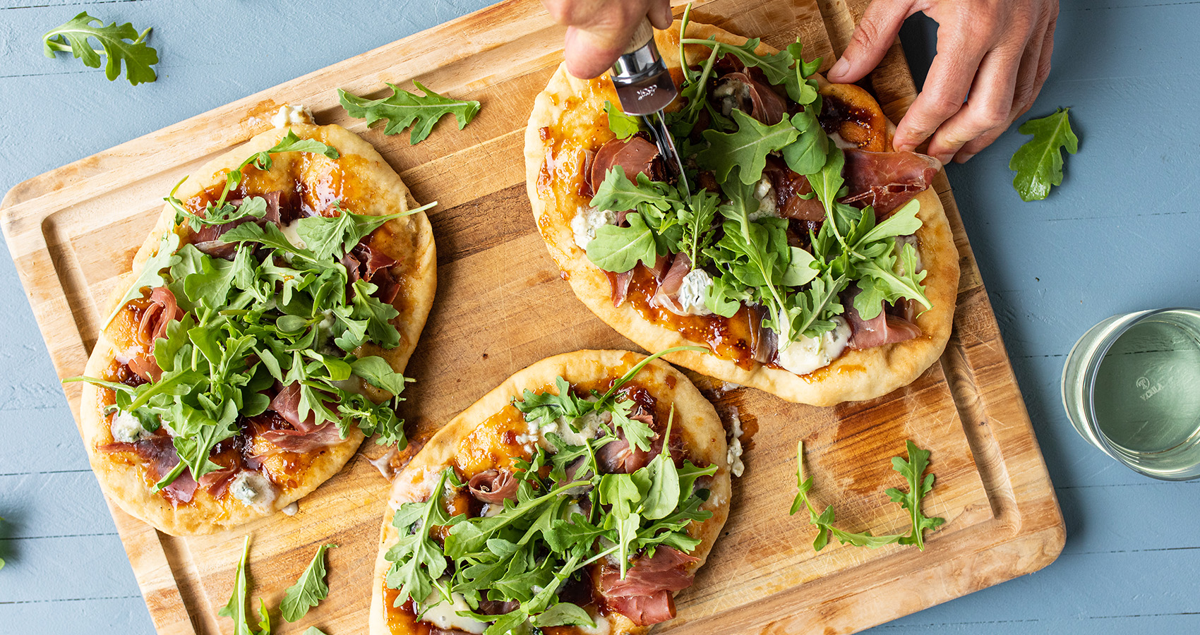 Grilled Prosciutto and Fig Pizza Town & Country Markets