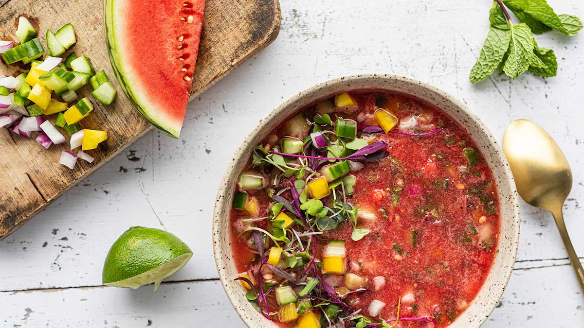 Watermelon Gazpacho