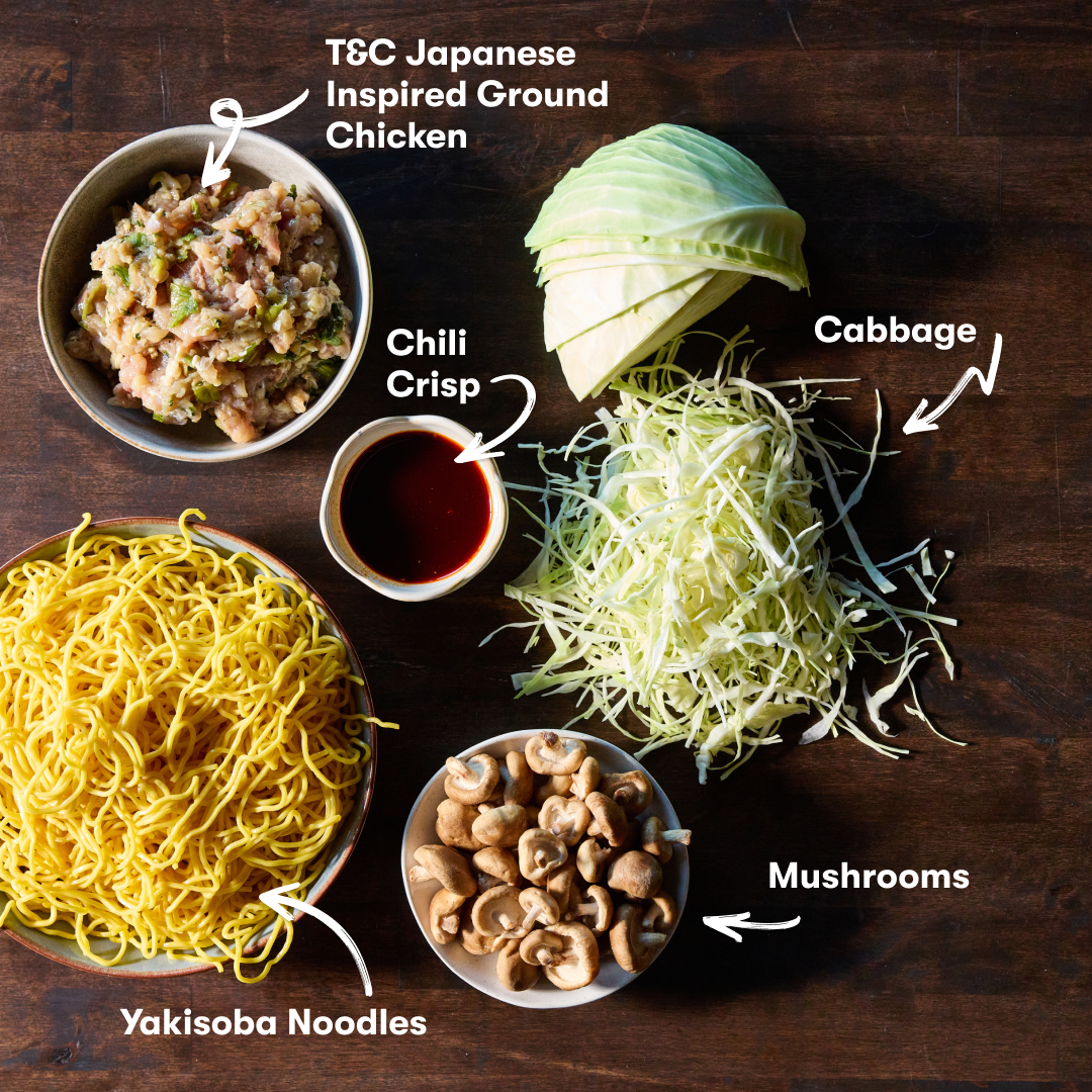 Japanese Chicken Yakisoba