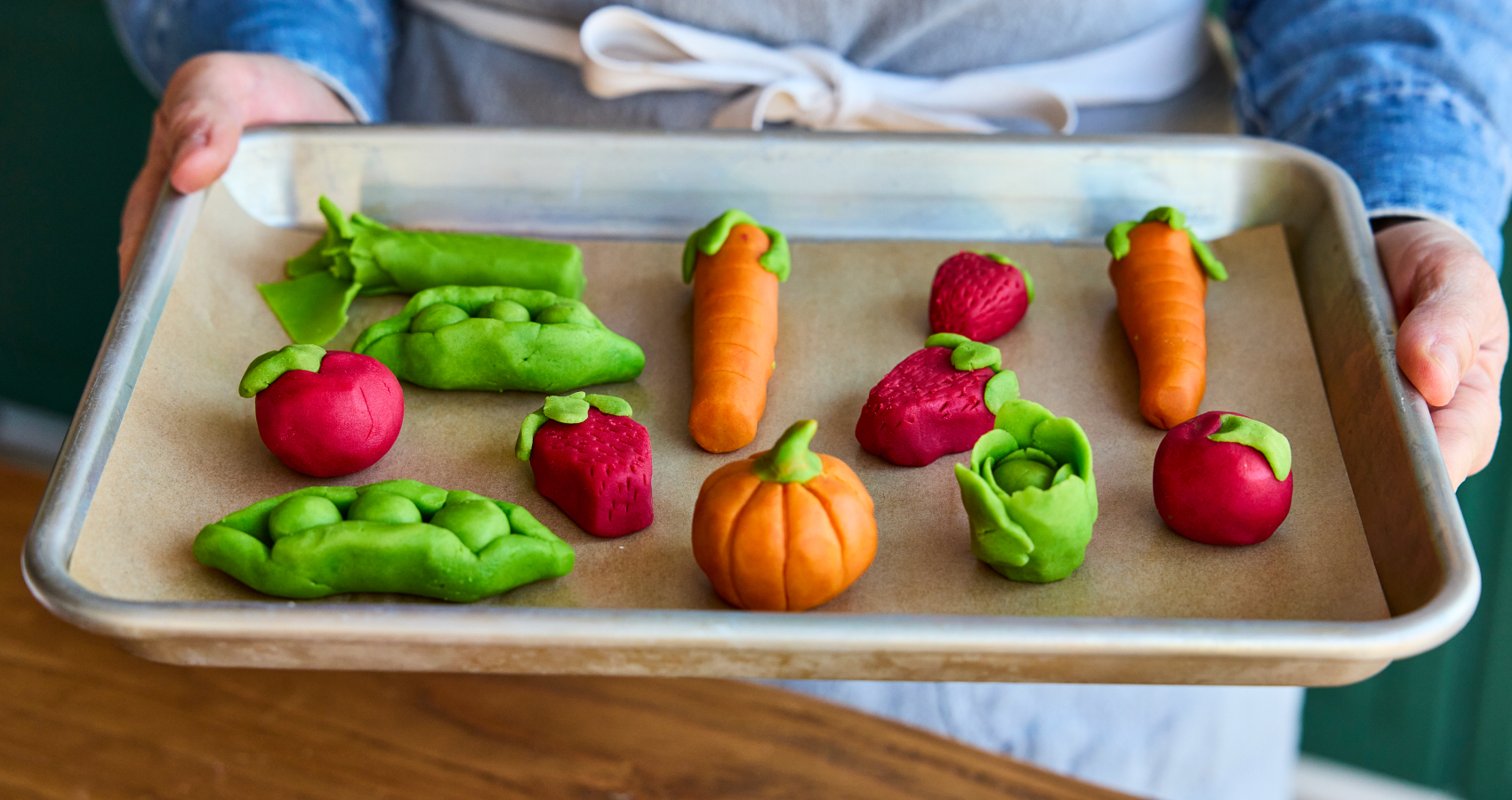 Shaped Marzipan Cookies