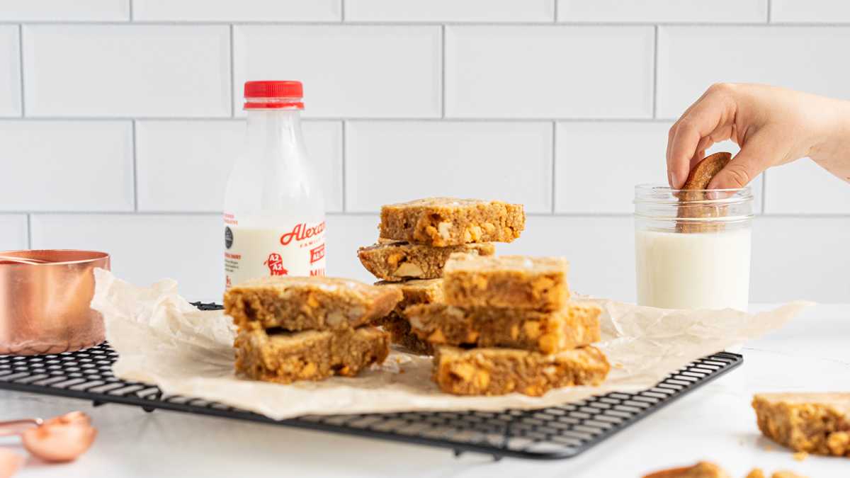Salted Brown Butter Blondies