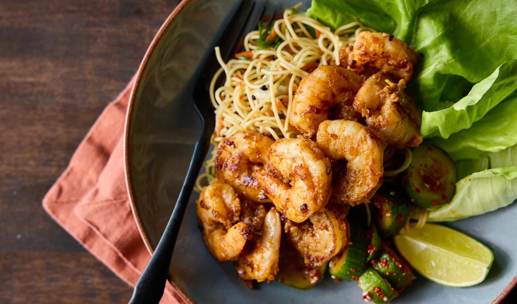 T&C Chili Crisp Shrimp