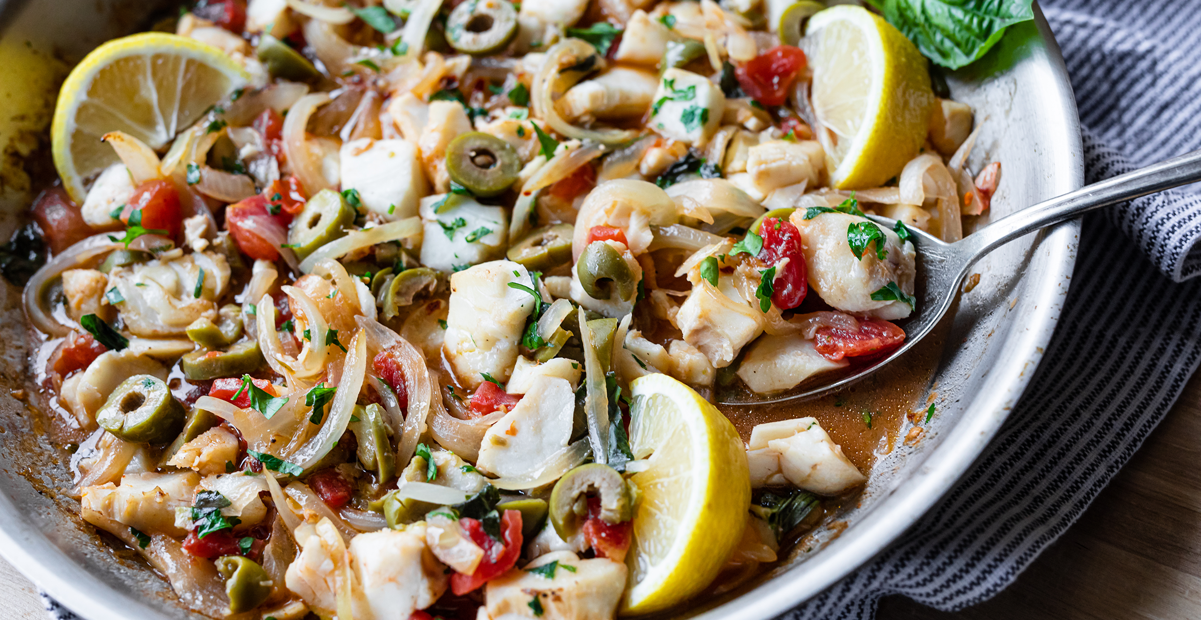 Sicilian Fish Sauté