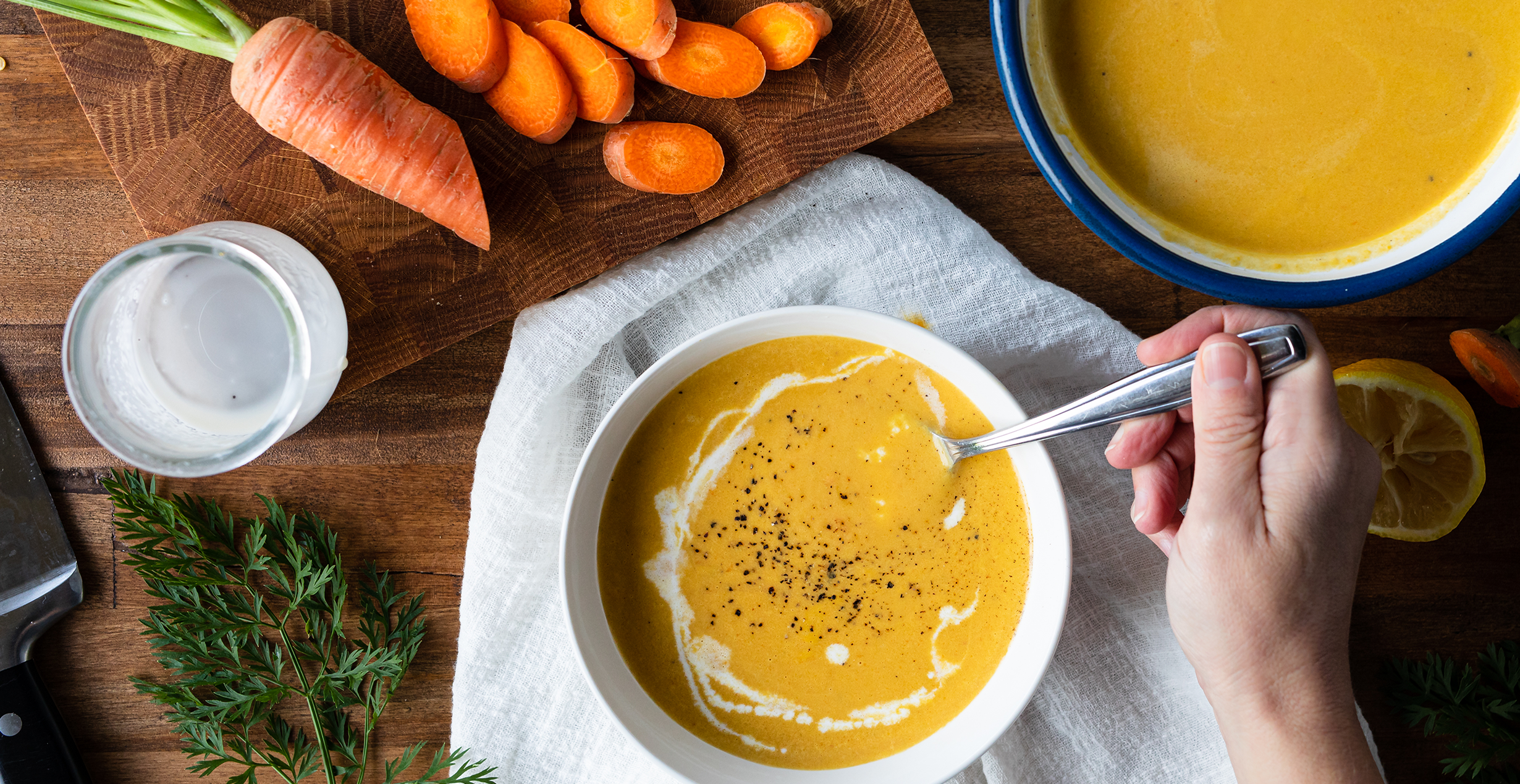 Carrot Ginger Soup 