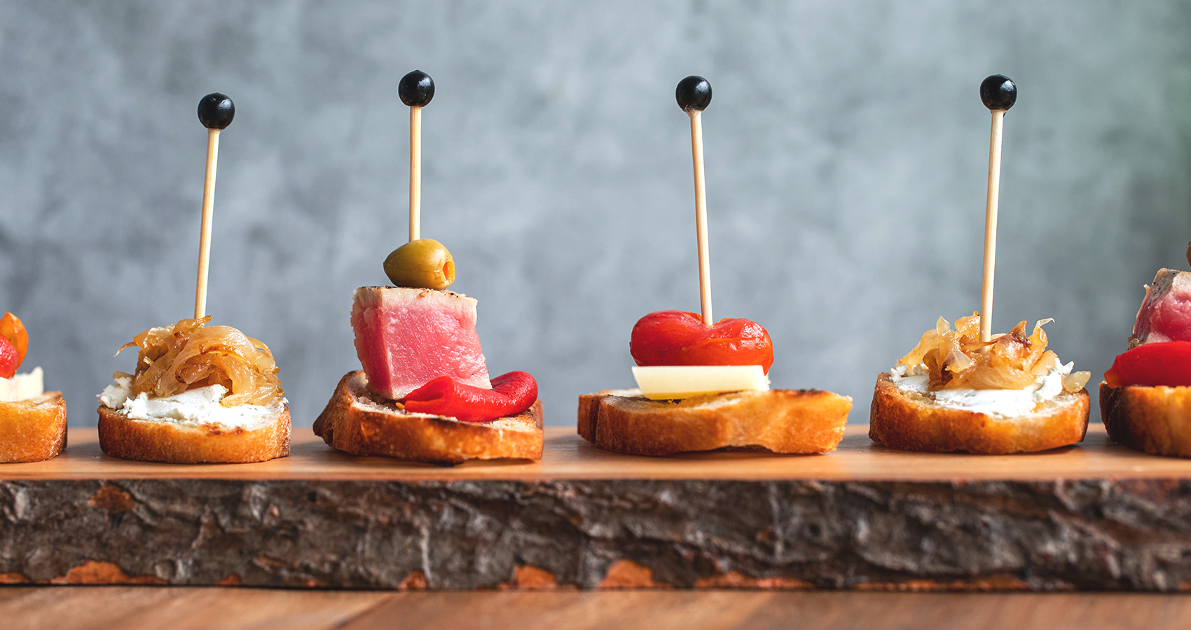 A Trio of Pintxos - (Tapas)