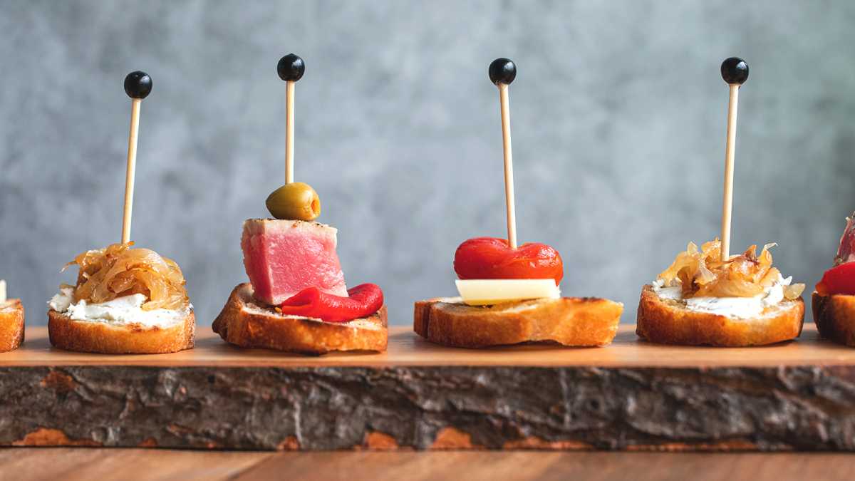 A Trio of Pintxos - (Tapas)