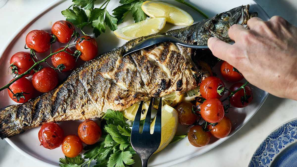 Grilled Branzino
