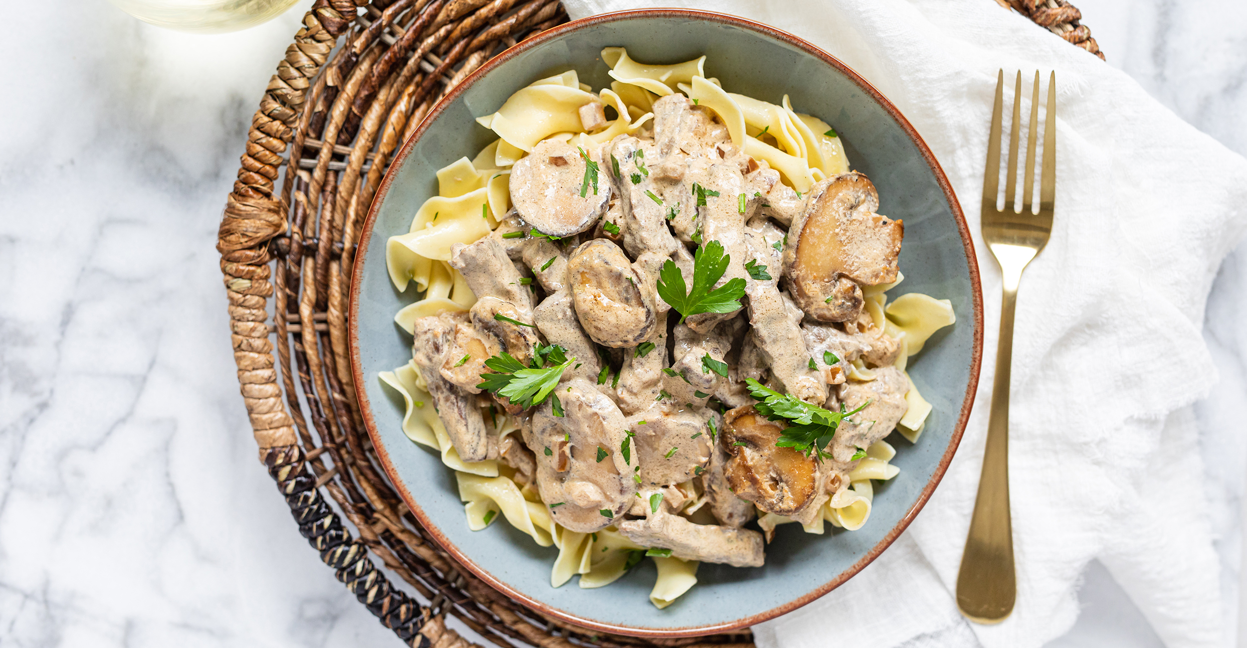 Easy Beef Stroganoff