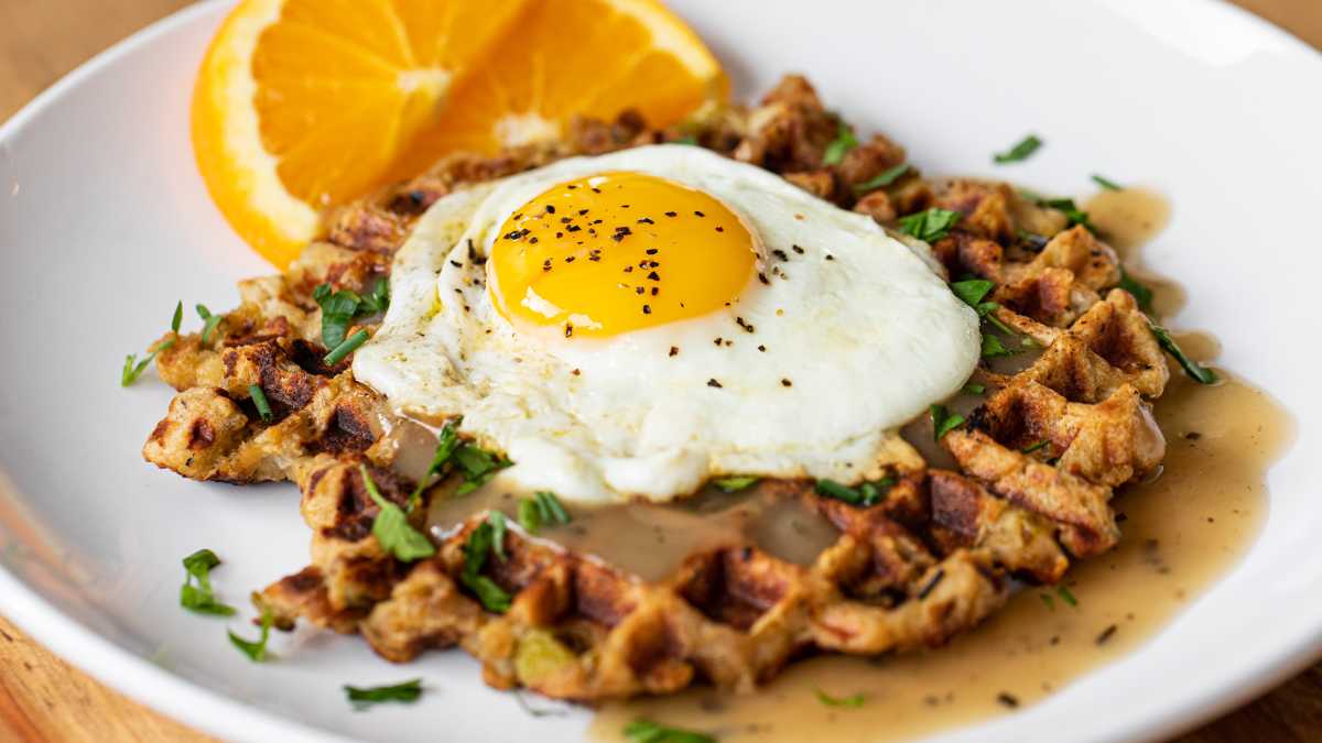 Stuffing Waffles