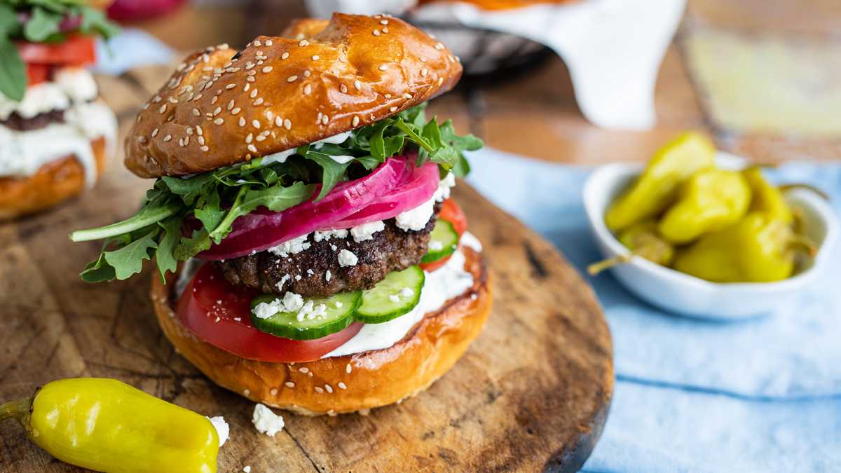 Mediterranean Burger 