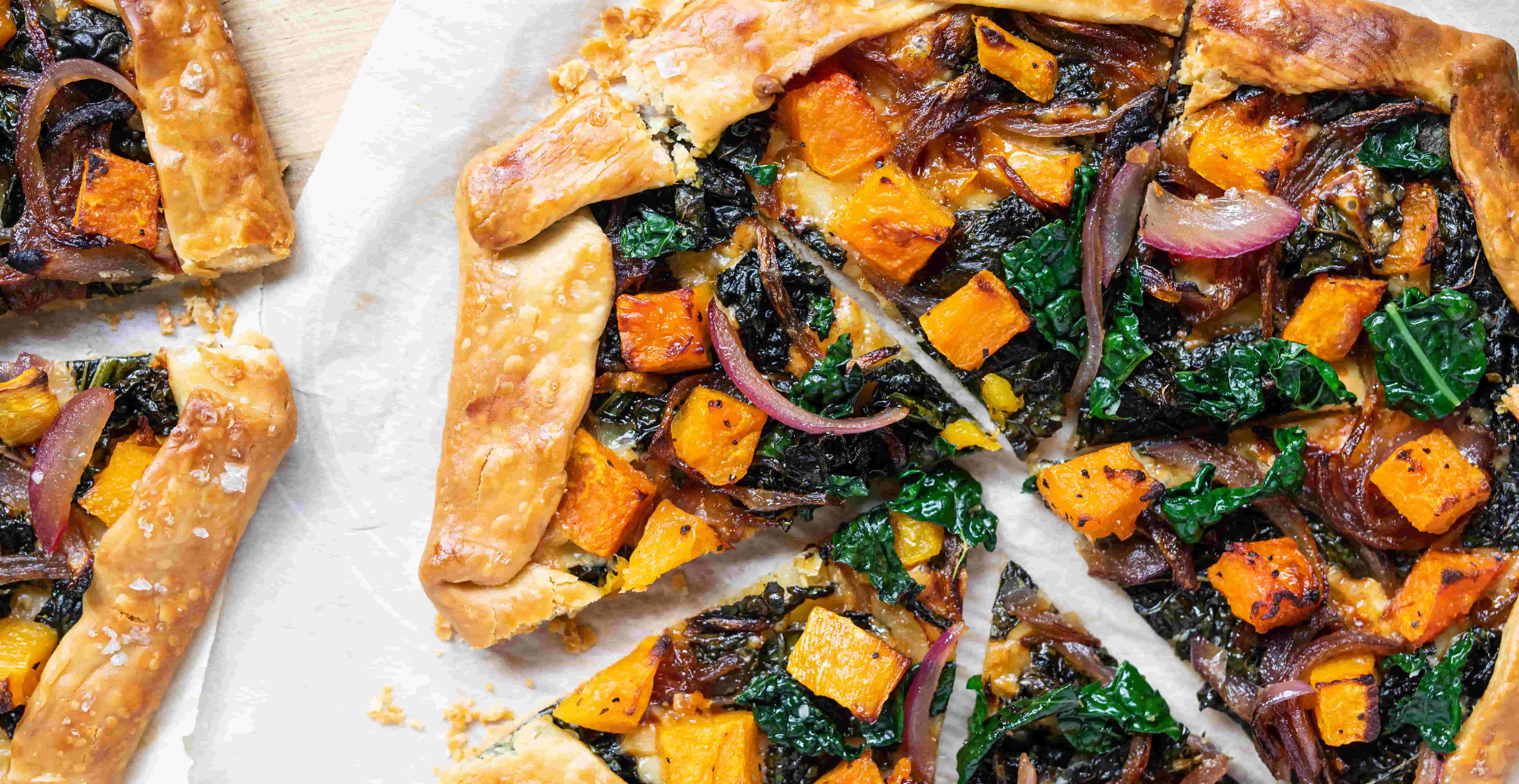 Savory Butternut Squash Galette