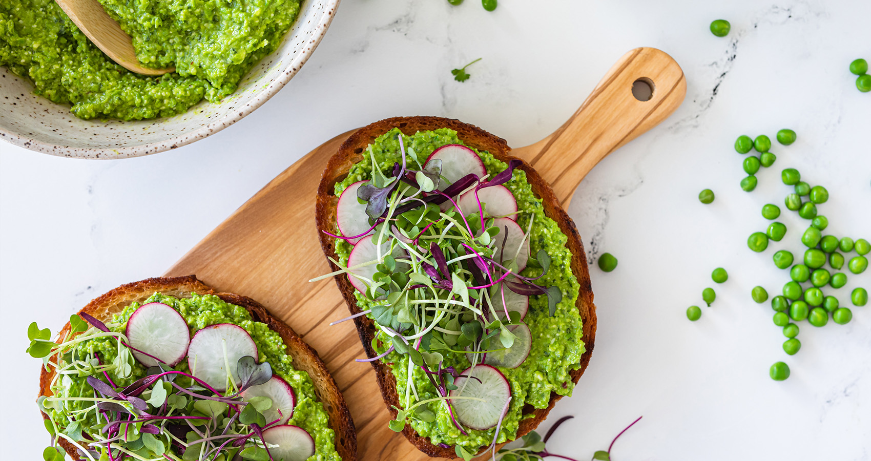 Sweet Pea Pesto