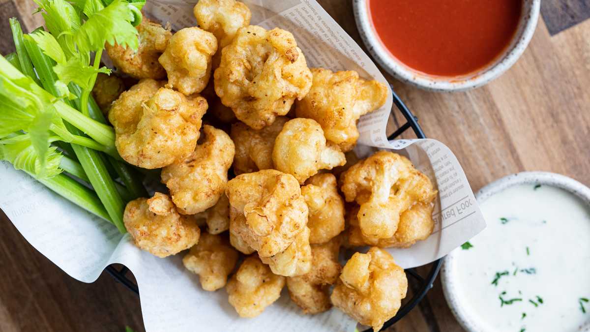 Fried Cauliflower Bites
