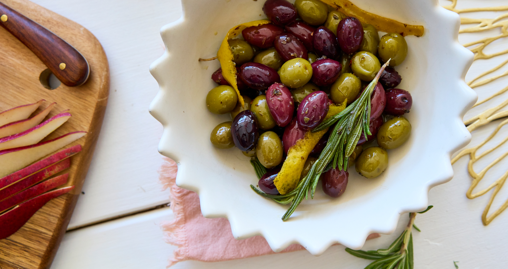 Warm Rosemary Olives