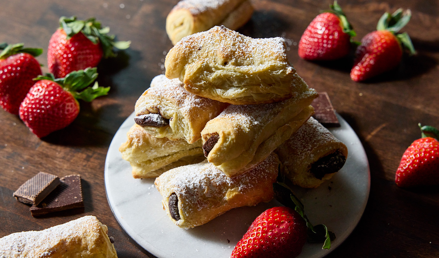 Easy Chocolate Pastries