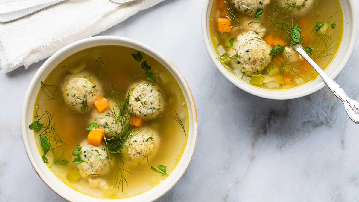 Chicken Matzo Ball Soup