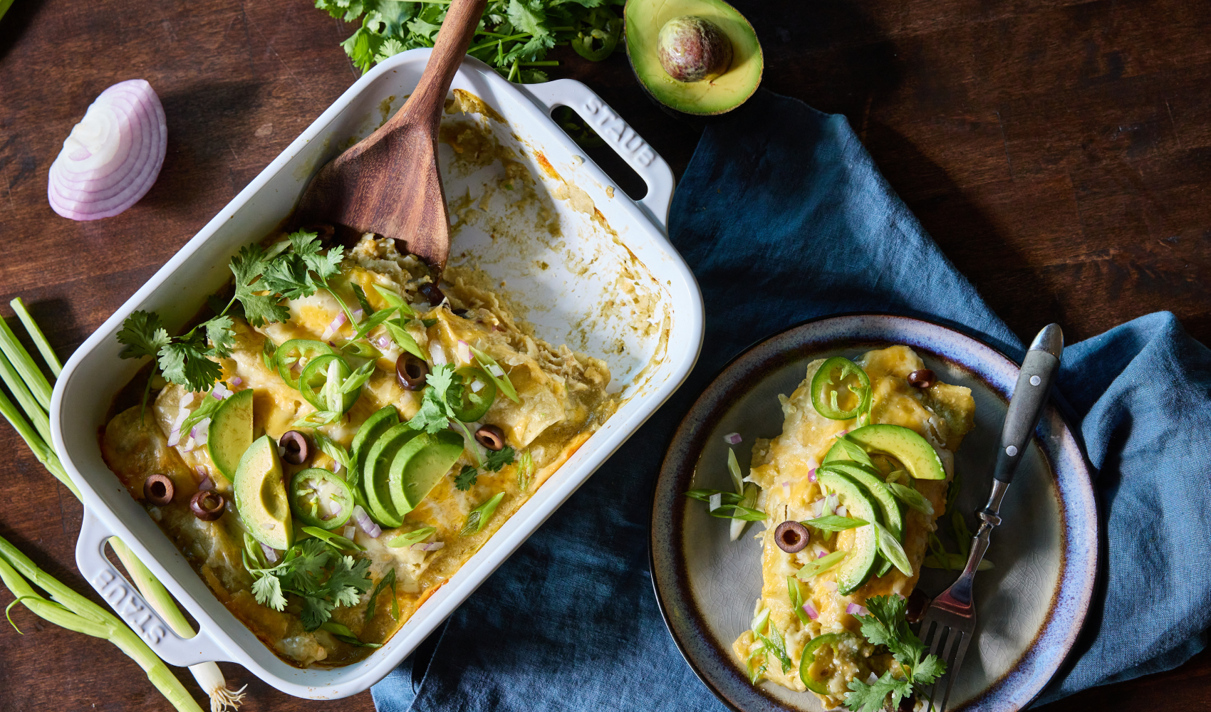 Easy Chicken Enchiladas