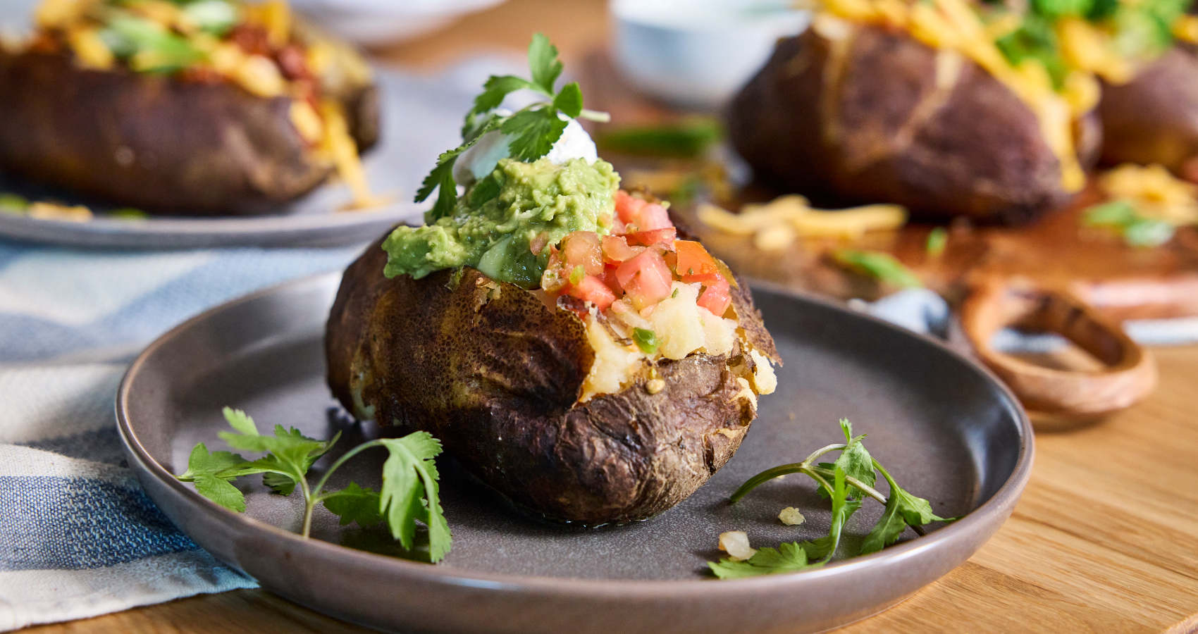 Slow Cooker Baked Potatoes