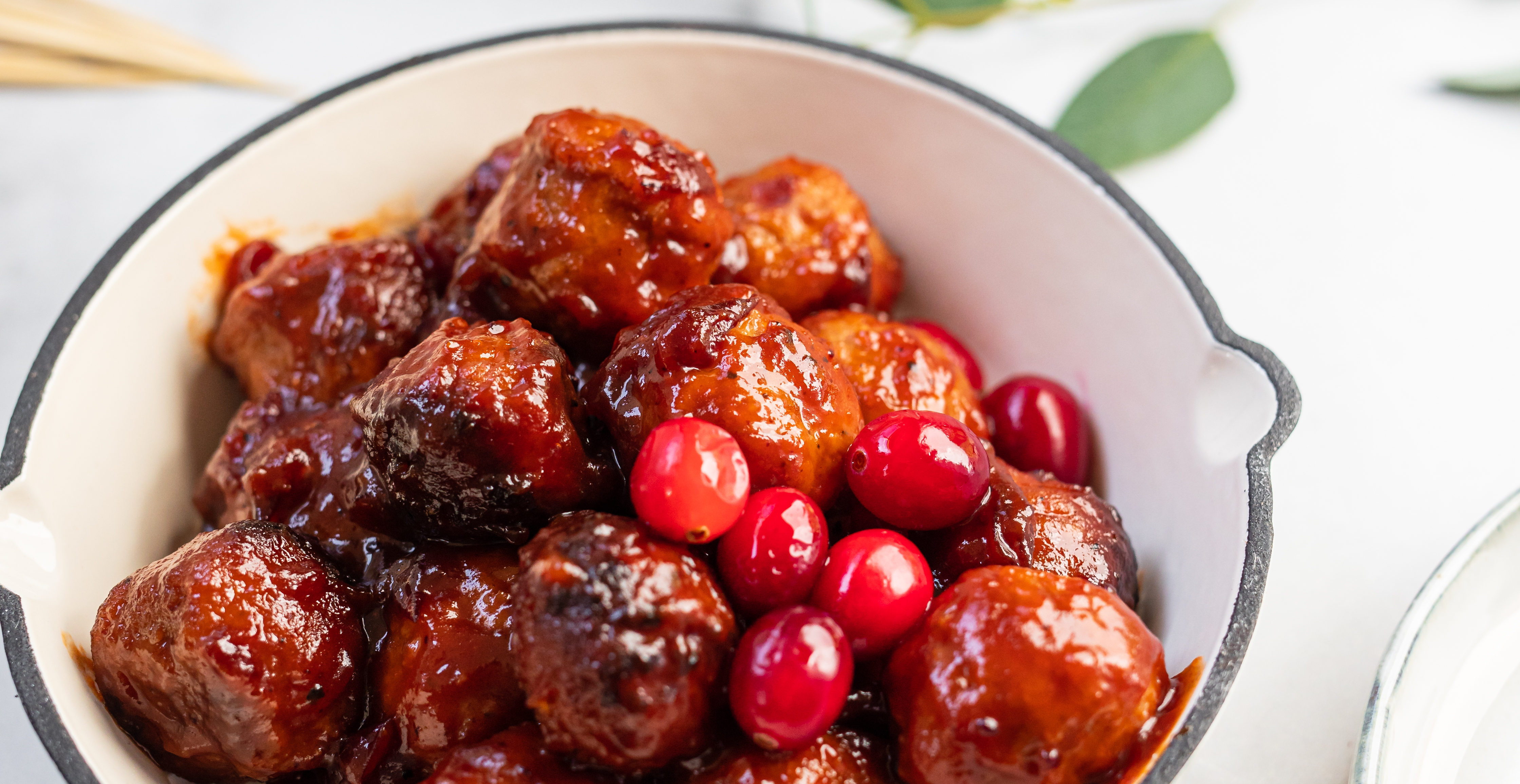 Cranberry BBQ Meatballs