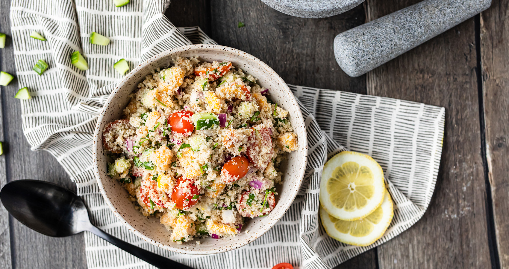 Fonio Salad with Mango