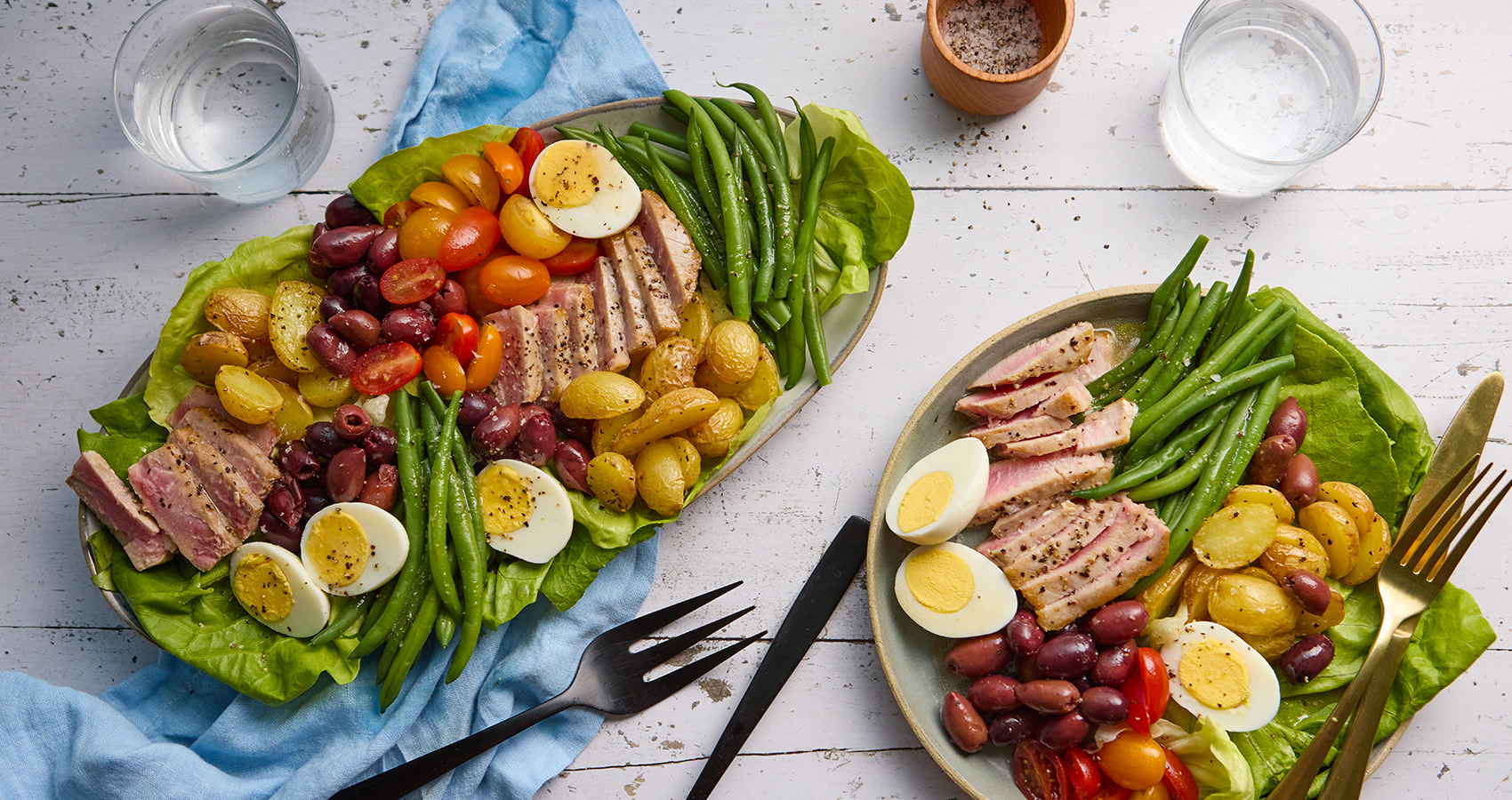 Salad Niçoise with Ahi Tuna