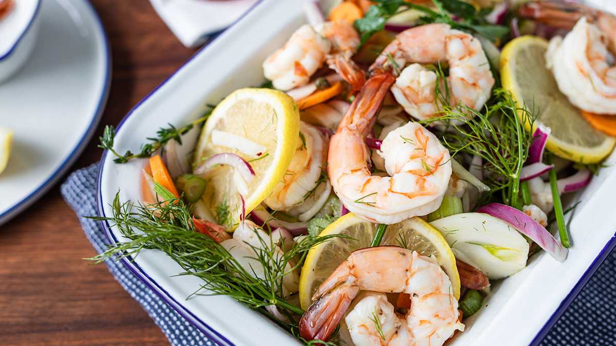 Overnight Pickled Shrimp