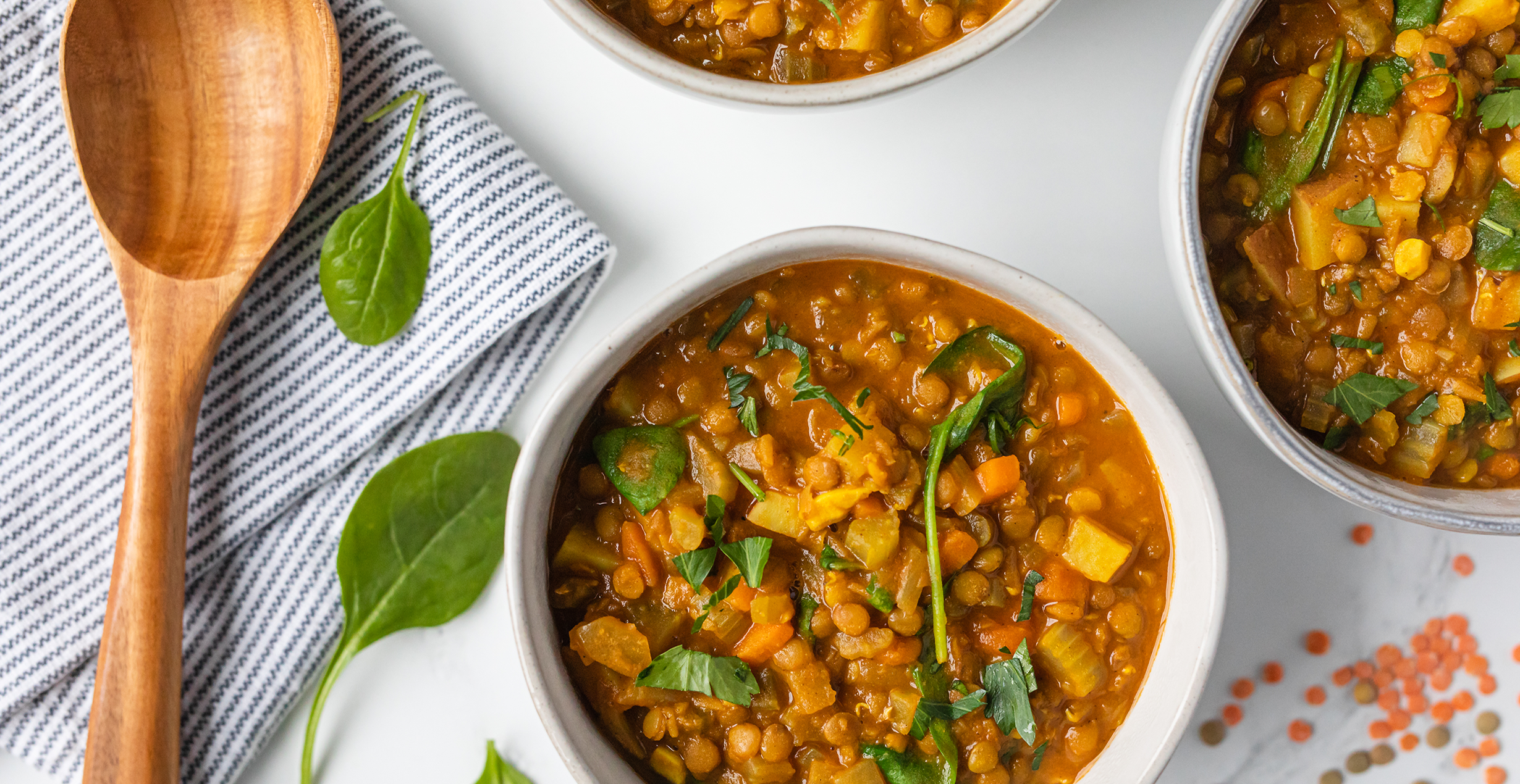 Slow-Cooker Veggie Lentil Soup