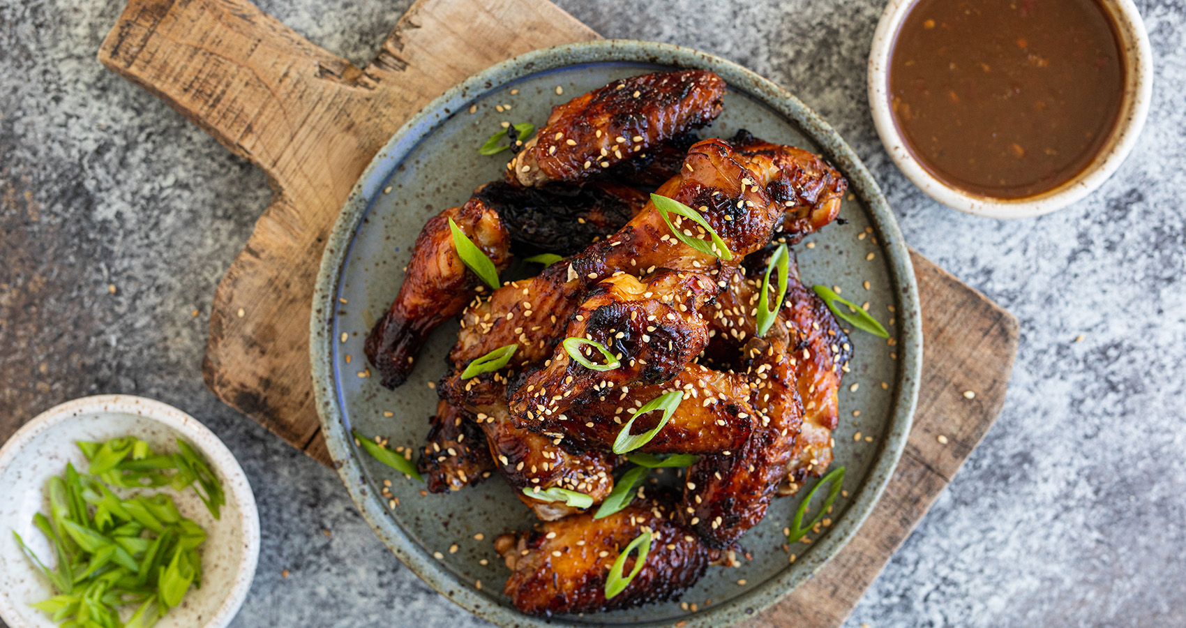 Air Fryer Sweet & Spicy Wings